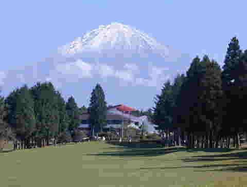 富士チサンカントリークラブからの富士山